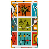 Mid-Century Modern Smorgasbord Klein Cadeauzakje (Achterkant)