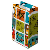 Mid-Century Modern Smorgasbord Klein Cadeauzakje (Achterkant Gekanteld)