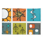 Mid-Century Modern Smorgasbord Kussensloop (Achterkant)