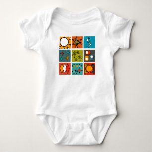 Mid-Century Modern Smorgasbord Romper