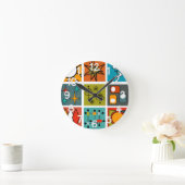 Mid-Century Modern Smorgasbord Ronde Klok (Huis)