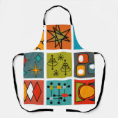 Mid-Century Modern Smorgasbord Schort (Voorkant)