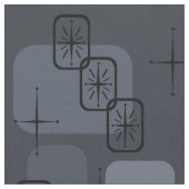 Mid Century Modern Sputnik Stof (Close Up)