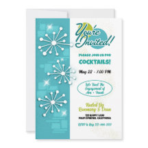 Mid-Century Modern Sputniks Engagement Party