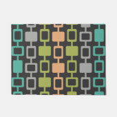 Mid Century Modern Square Kolommen Deurmat (Voorkant)