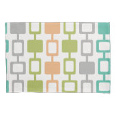 Mid Century Modern Square Kolommen Kussensloop (Voorkant)