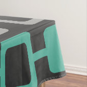 Mid Century Modern Square Kolommen Tafelkleed (Voorbeeld)