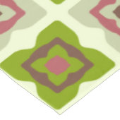 Mid Century Modern Squares Patroon Green Tafelkleed (Gekanteld)
