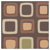 Mid Century Modern Squares Stof (Close Up)