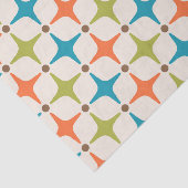 Mid Century Modern Star Pattern Tissuepapier (Detail)