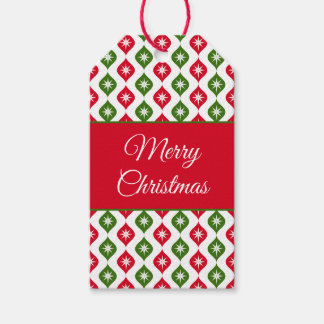 Mid century modern star retro Christmas ornament Cadeaulabel