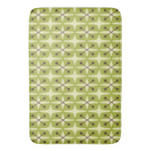 Mid Century Modern Starburst Pattern Badmat (Voorkant Verticaal)