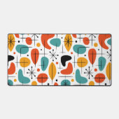 Mid Century Modern Starburst Pattern Bureaumat (Voorkant)