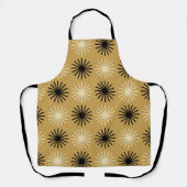 Mid Century Modern Starburst Pattern Schort (Voorkant)