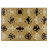 Mid Century Modern Starburst Pattern Snijplank (Voorkant)