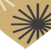 Mid Century Modern Starburst Pattern Tafelkleed (Gekanteld)