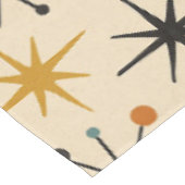 Mid Century Modern Starburst Pattern Tafelkleed (Gekanteld)