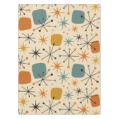 Mid Century Modern Starburst Pattern Tafelkleed (Voorkant)