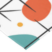 Mid Century Modern Starburst Pattern Tafelkleed (Gekanteld)