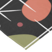 Mid Century Modern Starburst Pattern Tafelkleed (Gekanteld)