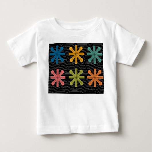 Mid-Century Modern Starburst Quilt (Voorkant)