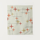 Mid Century Modern Stars Wandkleed (Voorkant)