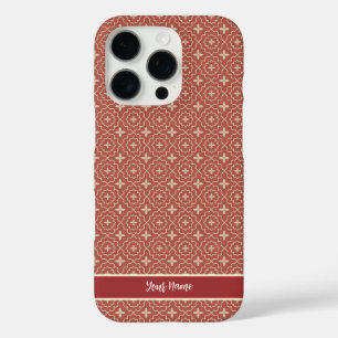 Mid-Century Modern Stijlvol iPhone 16 Pro Hoesje