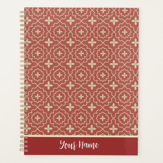 Mid-Century Modern Stijlvol Planner (Voorkant)