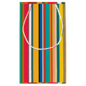 Mid-Century Modern Stripes  Klein Cadeauzakje (Achterkant)