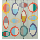 Mid-Century Modern Style 61 Shower Curtain Douchegordijn (Voorkant)