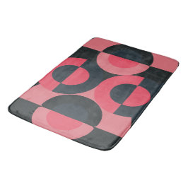 Mid-Century Modern Summer Sunset Badmat