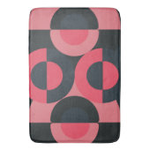 Mid-Century Modern Summer Sunset Badmat (Voorkant Verticaal)