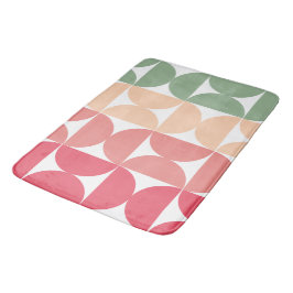 Mid-Century Modern Summer Sunset Badmat