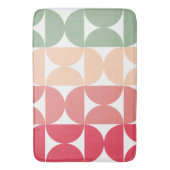 Mid-Century Modern Summer Sunset Badmat (Voorkant Verticaal)