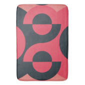 Mid-Century Modern Summer Sunset Badmat (Voorkant Verticaal)