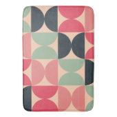 Mid-Century Modern Summer Sunset Badmat (Voorkant Verticaal)
