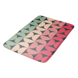 Mid-Century Modern Summer Sunset Badmat