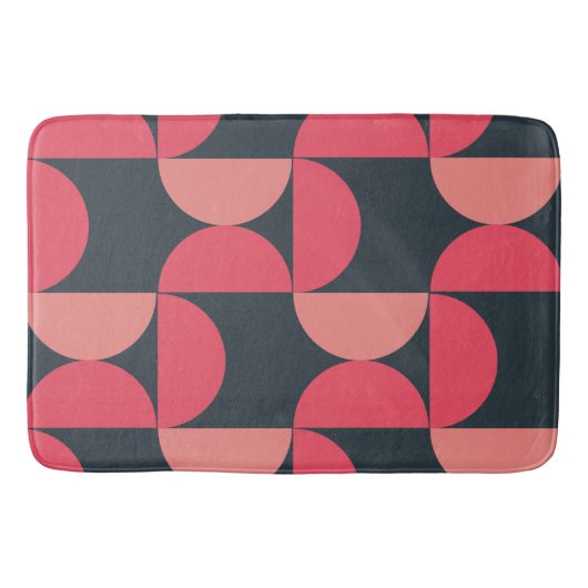 Mid-Century Modern Summer Sunset Badmat (Voorkant)