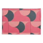 Mid-Century Modern Summer Sunset Kussensloop (Achterkant)