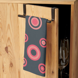 Mid-Century Modern Summer Sunset Theedoek