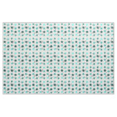 Mid Century Modern Sunshine Turquoise Stof (Yard (91,4 cm))