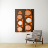 Mid Century Modern TAPESTRY WALL HANGING Wandkleed (In situ)