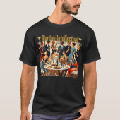 Mid Century Modern The Martini Intellectuals  T-shirt (Voorkant)