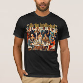 Mid Century Modern The Martini Intellectuals  T-shirt (Voorkant)