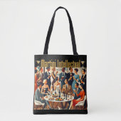 Mid Century Modern The Martini Intellectuals  Tote Bag (Voorkant)