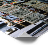 Mid Century Modern Three Women Paris Street Fashio Poster (Hoek)