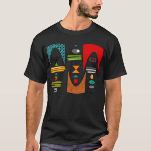 Mid-Century Modern Tiki Tok T-shirt
