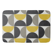 Mid-Century Modern Turmeric Gunmetal Badmat (Voorkant)