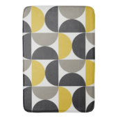 Mid-Century Modern Turmeric Gunmetal Badmat (Voorkant Verticaal)