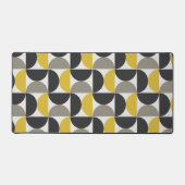 Mid-Century Modern Turmeric Gunmetal Bureaumat (Voorkant)